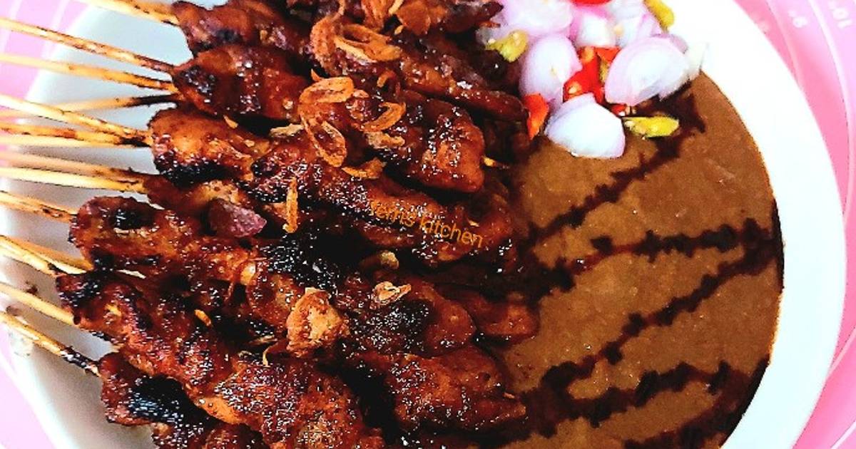 Sate Ayam Madura: Resep Sate Ayam dengan Bumbu Kacang Khas Madura yang Lezat